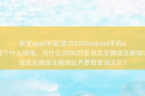 欧宝app(中国)官方IOS|Android手机app下载 安说念尔是个什么场地，为什么2000万东说念主微信注册地址齐罗致安说念尔？
