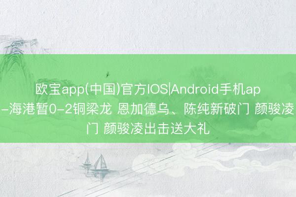 欧宝app(中国)官方IOS|Android手机app下载 半场-海港暂0-2铜梁龙 恩加德乌、陈纯新破门 颜骏凌出击送大礼